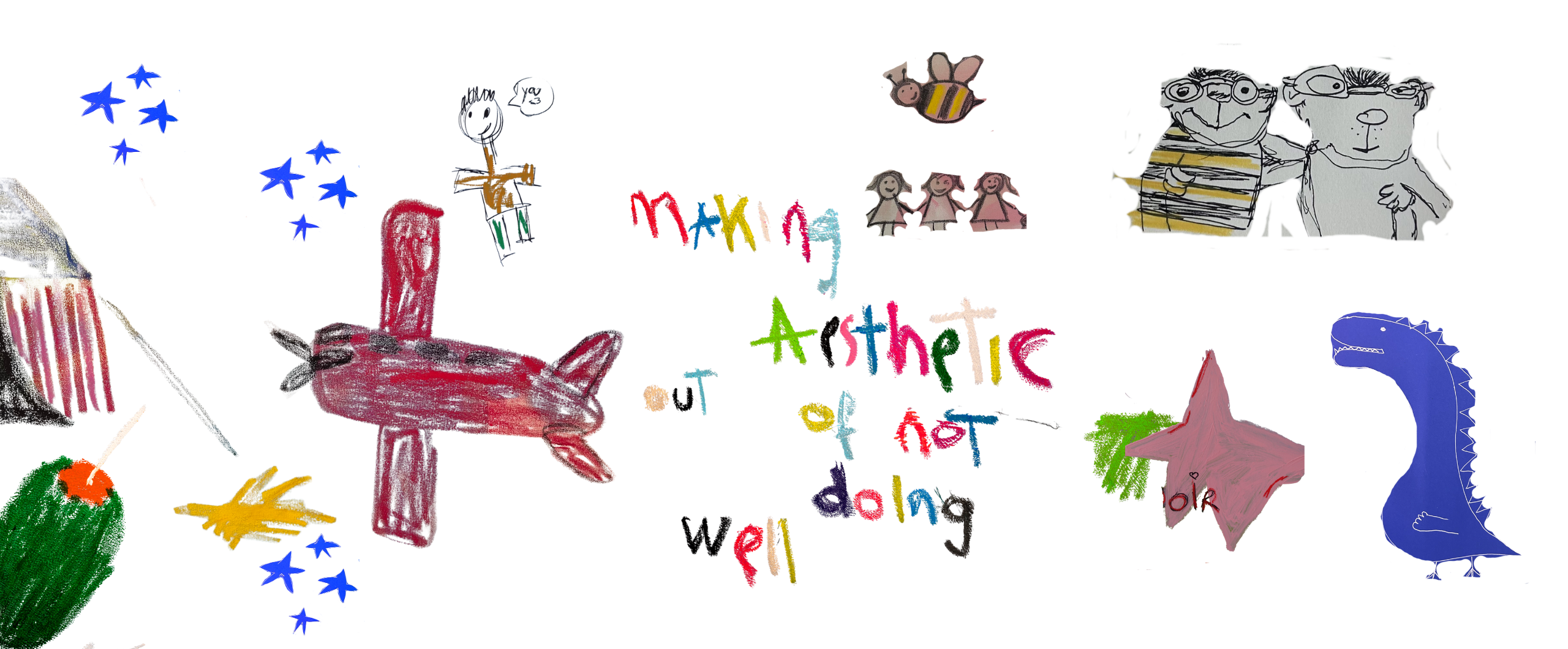 making aesthetic out of not doing well